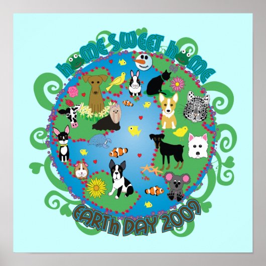 Home Home Earth Day 2009 Poster (Voorkant)