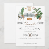 Home Home House Warming Party Kaart (Voorkant / Achterkant)