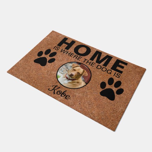 Home Hond Kat Liefhebber Deurmat (Schuin)