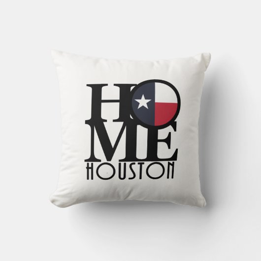 HOME Houston Texas Kussen (Voorkant)