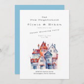 Home - Huis Warming Party Kaart (Voorkant / Achterkant)