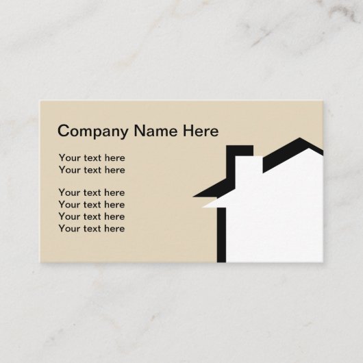 Home Huisdiensten Visitekaartje (Voorkant)