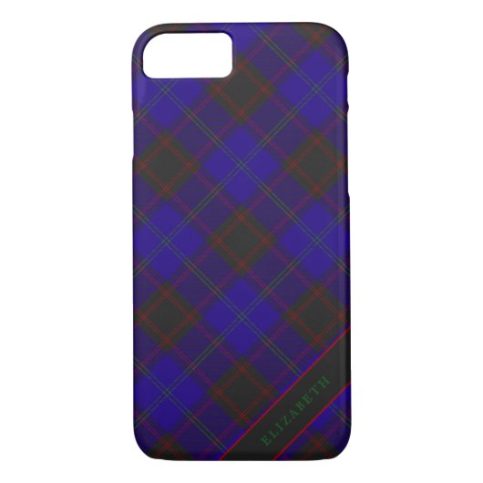 Home Hume Clan Tartan Scottish Pset Case-Mate iPhone Case (Achterkant)