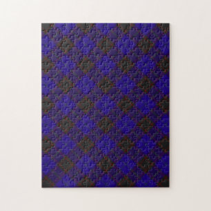 Home Hume Tartan Schotse Ruitpatroon Groen Legpuzzel