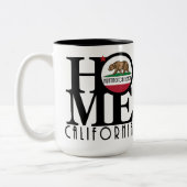 HOME Huntington Beach 15oz Tweekleurige Koffiemok (Links)