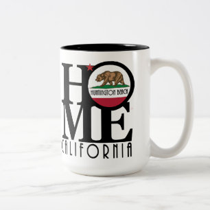 HOME Huntington Beach 15oz Tweekleurige Koffiemok