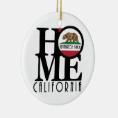 HOME Huntington Beach California Keramisch Ornament (Rechts)