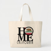 HOME Huntington Beach Grote Tote Bag (Voorkant)