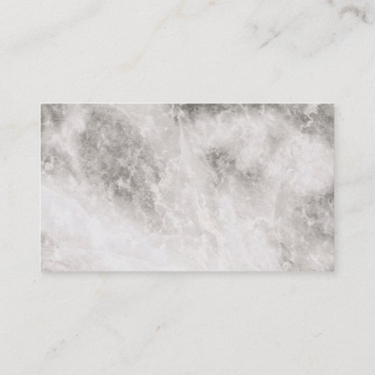 Home Icon Marble Visitekaartje (Achterkant)