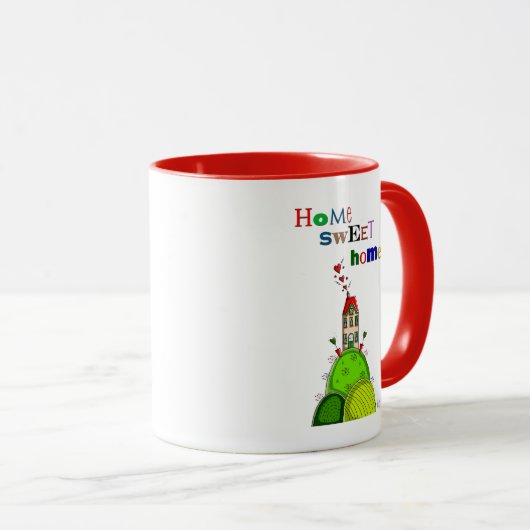 Home-illustratie Mok (Voorkant rechts)