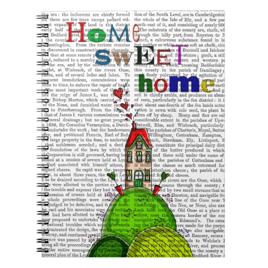 Home-illustratie Notitieboek (Voorkant)