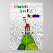 Home-illustratie Poster (Voorkant)