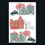 Home-illustratie Poster<br><div class="desc">Homepage. Bekijk mijn winkel ook voor meer design!</div>