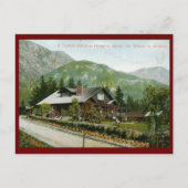 Home in Altadena, Mt. Wilson CA 1910  Briefkaart (Voorkant)