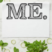 Home in Harmony Yin Yang Symbol Theedoek (Gevouwen)