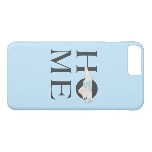 HOME in North Carolina Case-Mate iPhone Case (Achterkant (Horizontaal))