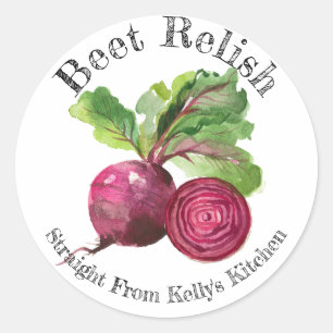 Home Inblikken Business Beet Relish Food Label