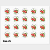 Home Inblikken Zakelijk Arrabiata Pasta Sauce Labe Ronde Sticker (Vel)