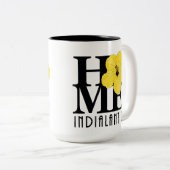 HOME Indialantic 15oz Tweekleurige Koffiemok (Voorkant rechts)