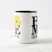 HOME Indialantic 15oz Tweekleurige Koffiemok (Center)