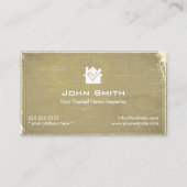 Home Inspection  Professional Visitekaartje (Voorkant)