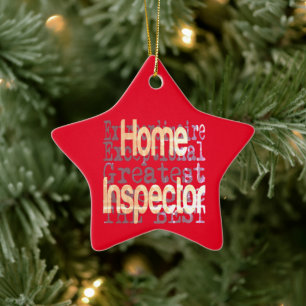 Home Inspector Extraordinaire Keramisch Ornament