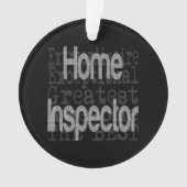 Home Inspector Extraordinaire Ornament (voorkant)