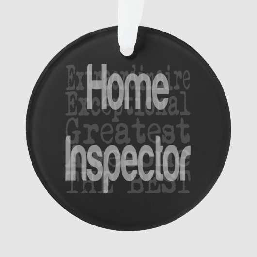 Home Inspector Extraordinaire Ornament (voorkant)