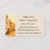 Home Inspector Licensed House Inspector Visitekaartje (Voorkant)