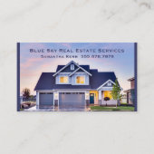 Home Inspector Real Estate Agent Reality Services Visitekaartje (Voorkant)