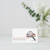 Home Inspector Visitekaartje (Staand voorkant)