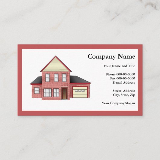 Home Inspector Visitekaartje (Voorkant)