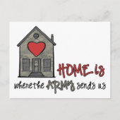 Home is briefkaart (Voorkant)