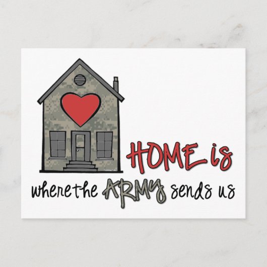 Home is briefkaart (Voorkant)