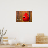 Home is de Place - Robert Frost quote - Art print (Keuken)