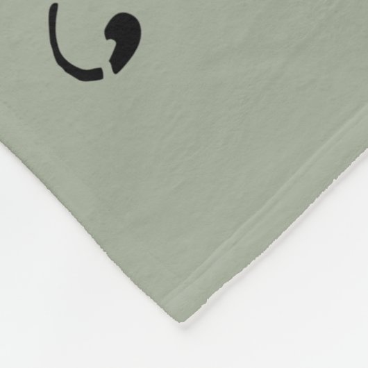 Home is fleece deken (Hoek)