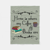 Home is fleece deken (Voorkant)