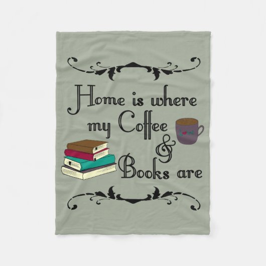 Home is fleece deken (Voorkant)