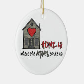 Home is keramisch ornament (Rechts)