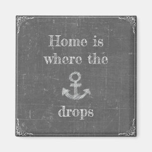 Home is waar de ankerpunten vallen magneet