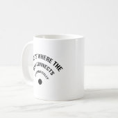 Home is waar de WiFi automatisch verbinding maakt Koffiemok (Voorkant links)