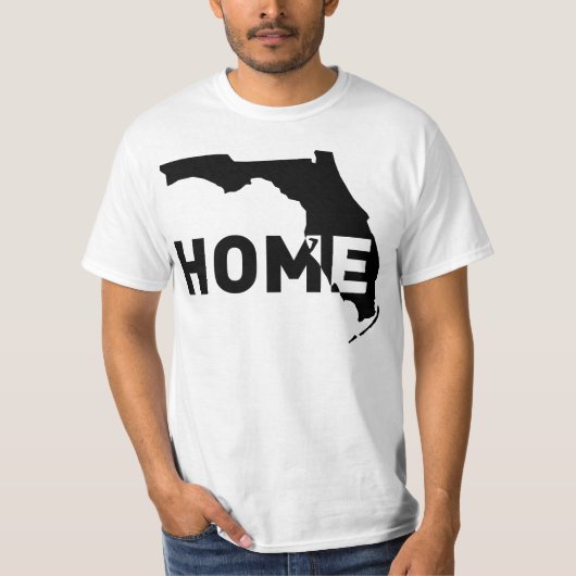 Home is waar Florida is T-shirt (Voorkant)