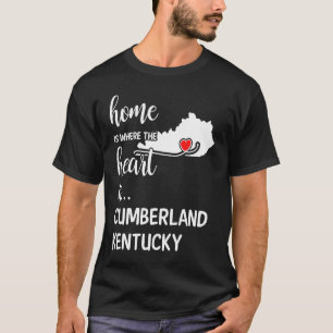 Home is Waar het hart is Cumberland County Kentu T-shirt