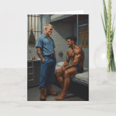 Home is waar het hart is: Gay Christmas Kaart (Voorkant)