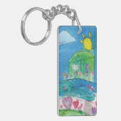 Home is waar het hart is - KidsArt voor CHOC Sleutelhanger (Voorkant Links)