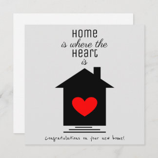 Home is waar het hart is - New Home Kaart