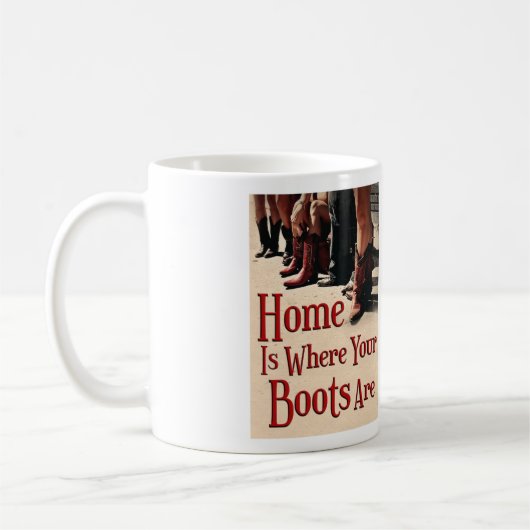 Home is waar je Boots Mok zijn (Links)