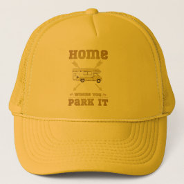 HOME IS WAAR JE HET VAN HET LEVEN PAREERT TRUCKER PET