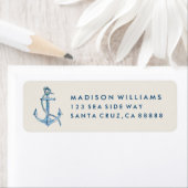 Home is waar je je anker hebt ingesteld etiket (Insitu)