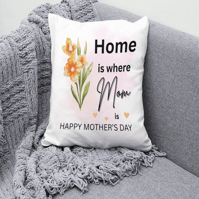 Home is waar mama kussen is - Bloemrijke Moederdag (Home is where Mom is. Wishing a beautiful Mother’s Day to the heart of our home!)